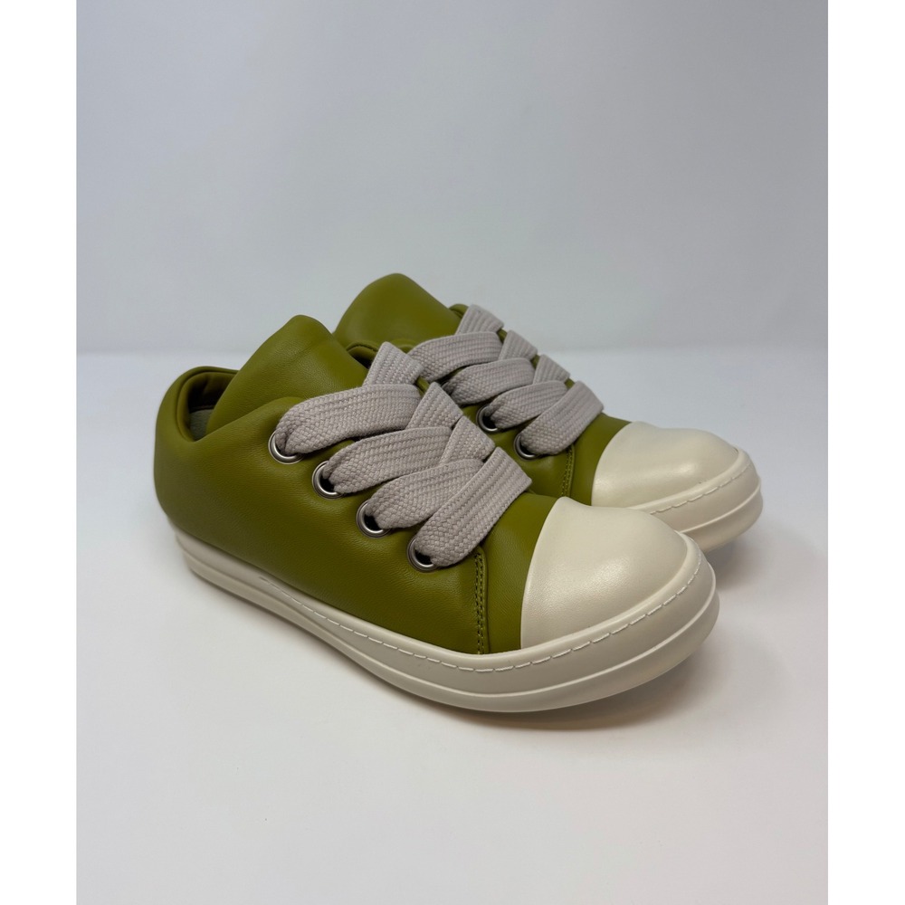 Rick Owens Mainline Padded Jumbo Lace Ramones Green Size 9 US 42 EU